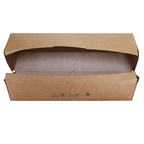Caixa Kraft Hot Dog "Save the Earth" - Pacote 100 unidades