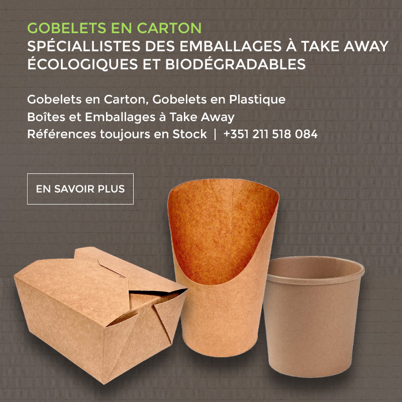 Gobelets en carton - spéciallistes des emballages à take away écologiques et biodégradables